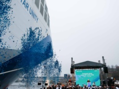 Chrzest promu Jantar Unity za nami. "To wielki dzień!"