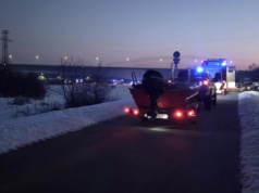 Akcja ratunkowa na Dunajcu pod Tarnowem. Dwie osoby wpadły do rzeki