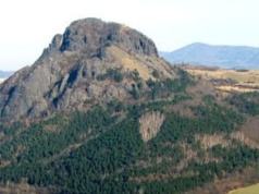 Stoi samotnie, jakby nie pasowała do reszty. Natura stworzyła ją miliony lat temu