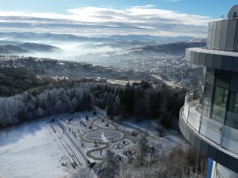Krynica-Zdrój. Na Górze Parkowej otwarto 36-metrową wieżę widokową
