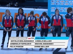 Short track: Srebrny medal naszej sztafety mieszanej na Mistrzostwach Europy!