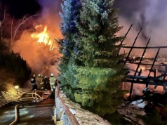 Karczma zapłonęła w trakcie wesela. Ewakuowano 100 gości. Czworo poszkodowanych w szpitalu