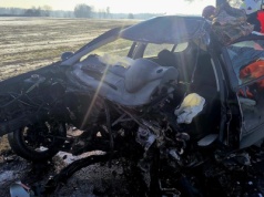 Koszmar pod Tychami. Nie żyje 46-latka. Po zderzeniu z auta została tylko połowa