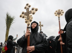 Ziemia Święta: święto Objawienia Pańskiego nad rzeką Jordan