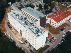 Konferencja przed szpitalem. Pytania o decyzję zamknięcia oddziałów. Wadowice