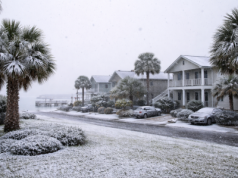 Floryda znów pokryta śniegiem