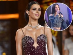 Roksana Węgiel wystąpiła na scenie w szkole. Odsłonięty brzuch zwracał uwagę tłumu