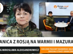 Rzecznik prasowy lokalnego oddziału straży granicznej: "Zabezpieczamy granicę na najwyższym poziomie"
