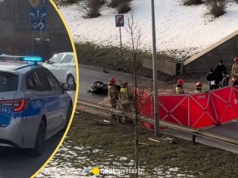 Nowe informacje po tragicznym wypadku w Krakowie. Oto co motocyklista zrobił chwilę przed