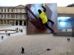 Tak wyglądała brawurowa kradzież w Luwrze. Jest nagranie z monitoringu