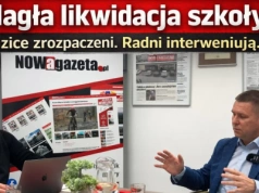 PODCAST: Dlaczego burmistrz nagle likwiduje szkołę, w którą inwestował? Rozmawiamy z radnym Marcinem Raczyńskim. To co mówi, szokuje...