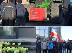 Protest rolników w Błaszkach: 