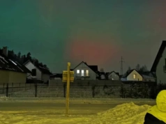 Zorza polarna nad Chojnicami i Nową Cerkwią. Czytelnicy przysyłają pierwsze zdjęcia