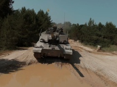 Pierwsze strzelanie Challengera 3 z załogą na pokładzie