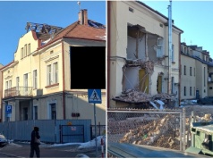 Pałacyk pod Pszczółką znika z terenu miasta. Mieszkańcy nie mogą uwierzyć, że rozbierany jest kawałek ich historii