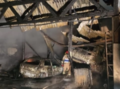 Pożar strawił warsztat samochodowy