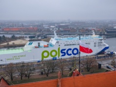 Jantar Unity wypłynął w pierwszy rejs do Trelleborga