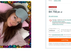 Aukcja bije rekordy! Julia Wieniawa zaprasza na nocowankę… z WOŚP