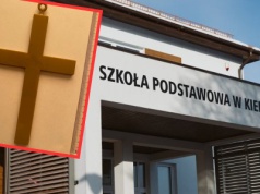 Spór o plastikowy krzyż. Nauczycielka składa odwołanie. "Zrobił się cyrk"