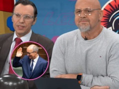 Jastrzębowski w TV Republika parodiuje Czarzastego, który "popisał się" w Berlinie