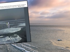 Ryzykują i wchodzą na zamarzniętą Zatokę Pucką. "Wyśmiali nas i poszli w głąb"
