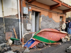 Potężne zniszczenia na Sycylii. Krajobraz jak po wojnie