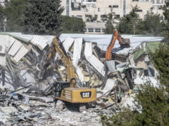 Żydzi wyburzyli siedzibę ONZ w Jerozolimie