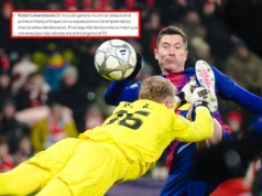 Do przerwy katastrofa. A potem? Tak Hiszpanie ocenili Lewandowskiego