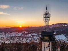 Wieża widokowa na Górze Parkowej już otwarta. Nowa perspektywa na Krynicę-Zdrój