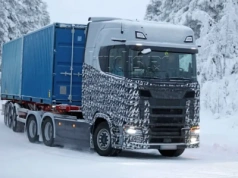 Zmodernizowana Scania na europejski rynek – wersja na rok 2027 w kamuflażu