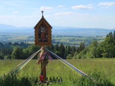 Nieznany sprawca zabrał kapliczkę Matki Bożej ścinając jej słup. Sprawa została wyjaśniona