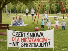 Nie chcą sprzedaży terenów na Czereśniowej. Zbierają podpisy pod petycją