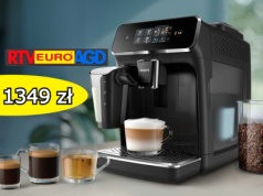 Po prostu porządny i tani ekspres do kawy. 21% tańszy zgrabny Philips w RTV Euro AGD