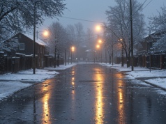 Zima nie odpuszcza. Marznące opady i gołoledź w Łódzkiem – pogoda na 23 stycznia