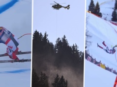 Wyleciał jak z katapulty, a wszyscy zamarli. Obawiano się najgorszego