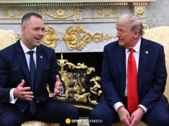 Trump pytany o Radę Pokoju. Nagle zaczął mówić o Nawrockim.  "On jest wspaniały"