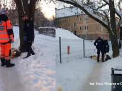 Spożywał benzynę i stracił przytomność. Dramatyczna interwencja w Olsztynie