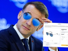 Okulary, w których zaczął występować prezydent Macron, zaczęły się szalenie dobrze sprzedawać