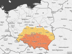 Podkarpacie skute lodem? IMGW bije na alarm: „Zostań w domu”. Całe województwo w strefie zagrożenia
