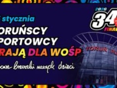 Toruńscy sportowcy razem dla WOŚP - w Centrum Toruń Plaza zapowiada się ciekawa niedziela