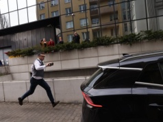 Rachoń biegł za odjeżdżającym Ziobrą. Teraz stanie przed sądem