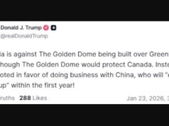 Trump: Chiny „zjedzą” Kanadę w ciągu roku