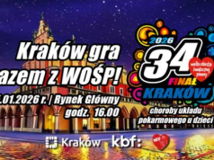 34. finał WOŚP w Krakowie: „Zdrowe brzuszki naszych dzieci”
