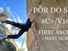 Will Bosi: Pôr do Sol 8C+/V16 FA