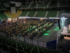 Zielona Góra. Padł rekord podczas maratonu Indoor Cycling & Running dla WOŚP (ZDJĘCIA)