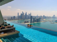 Widoki z wysokich pięter na bajecznych tarasach. Turyści uwielbiają tutaj przychodzić