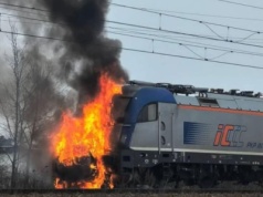 Pociąg  relacji Rzeszów-Szczecin stanął w płomieniach!  Ewakuowano 300 osób