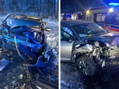 Wypadek w Kłódce. Siedem osób rannych, w tym troje dzieci