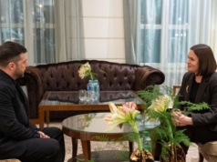 Zełenski i Cichanouskaja odbyli pierwsze dwustronne spotkanie