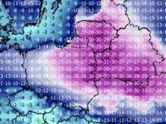 Idzie kolejna fala mrozów. Będzie nawet minus 30 stopni